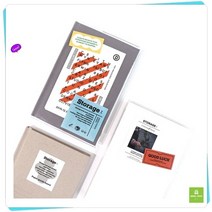 스토리지 B6 양장노트 투명 PVC 커버 인디고 라인노트