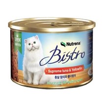 비스트로 고양이캔 생선, 42개, 흰살참치 + 황다랑어 혼합맛