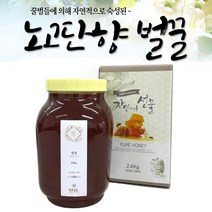 노고단향 밤꿀 벌꿀 자연 숙성 토종 천연벌꿀 밤꽃꿀 꿀답례품 국내산 2.4kg, 1병, 밤꿀_2.4kg
