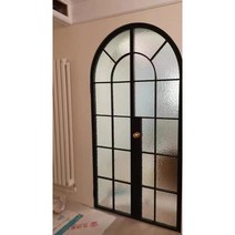 아치형 가벽 가림막 거실 셀프인테리어 무타공 둥근가벽 이동식 경량파티션 칸막이, 복고풍 아치형 문／m²