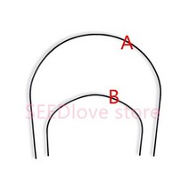 휠체어 iron skeletons for baby yoya 유모차 후드 지원 아치 금속, 및 b