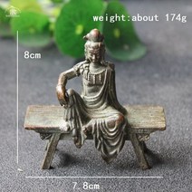 납골당꾸미기 납골당미니어처 봉안당꾸미기 불교용품 불상 부처님 미니어처 벤치, 관음-174g