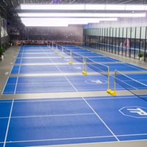 배드민턴 코트 매트 룸 미끄럼방지 pvc 스포츠 플로어 테니스 에어 발리볼 플라스틱 바닥, 업그레이드 된 크리스탈 모래 4.5mm