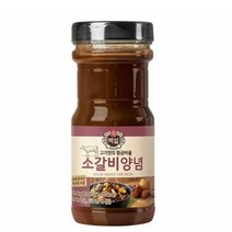 CJ더마켓 저녁 메뉴 즉석 식품 집들이 간편 레시피 밀키트 백설 소갈비양념 LA갈비 돼지 소갈비 한우 갈비찜 양념육 840G, 19개
