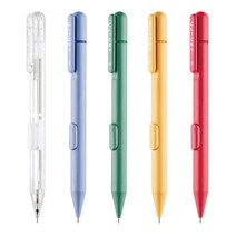 설래임 모나미 국산 옆샤프 클리키 샤프 0.5mm, 체리