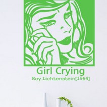 휴대폰매장꾸미기 Girl Cryng RC007, 그레이