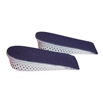 남녀공용 메모리 폼 높이 증가 깔창 신발 삽입물 패드 2.3-4.3cm, [03] increase 4.3cm, [01] half insole