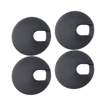 고급 전선 케이블 전기선 마감 마무리 홀 캡 오피스 컴퓨터 책상 씽크대 상판 구멍 홀쏘 마개 커버 덮개 막기 마감재 35mm 검정, 1개