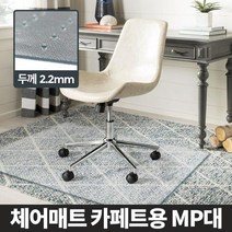 의자밑 바닥 기스예방 긁힘방지 투명깔판 가정용 러그, 의자 바닥 매트 대, 1개