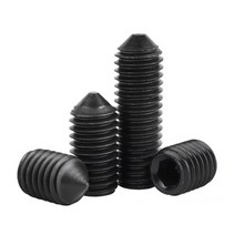 M5 블랙 20개 무두볼트 그레이드 12.9 탄소강 육각 알렌 헤드 소켓 콘 므드 므두 무드 포인트 그럽 세트 나사, M5 (20개), 5mm