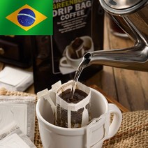 갓볶은 신선한 드립백 원두커피_브라질 산토스 NY2 17/18 세하도 14g/30티백