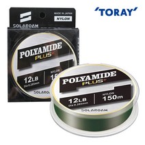 토레이 솔라롬 폴리아미드 플러스 150m 토레이원줄 바다 낚싯줄 낚시용품 낚시 줄, 12lb
