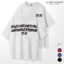 [신세계TV쇼핑]르젠 가오리핏 TO BE 발포나염 프린팅 반팔티(LNHT1779CS)