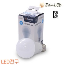 젬LED bulb 전구 10W E26 KC인증 3000K 6500K 램프 전구색 주광색, 1개