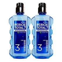 페리오 토탈7 가글 오리지날 쿨링민트, 760ml x 2개, 1개