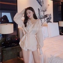 SAMARA 원피스 비브라토 복고풍 블라우스 청순 하의실종