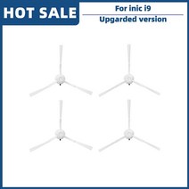Inic i9 아이닉 로봇 진공청소기 예비 부품 액세서리 메인 사이드 브러시 Hepa 필터 걸레 천 더스트백 로봇청소기 파츠, [04] Set D, Set D, 1개