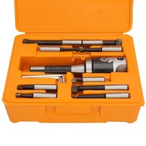 선반 밀링 보링2인치 보링 헤드 R8 샹크 홀더 세트 1/2 인덱서 블 바 13 PCS 카바이드 도구, 한개옵션0, 한개옵션0