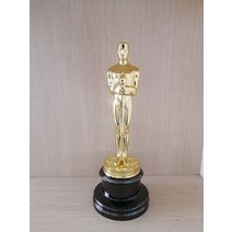 홈데코 동상 조각품 인테리어 풀 사이즈 아연 합금 오스카 트로피 11 리얼 금속 아카데미 상 조각 기념품 13.5 인치, [01] 2.6kg