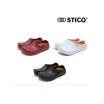 스티코 간편화/실내화 NEC-03_블랙 (260mm 논슬립/주방화/조리화)
