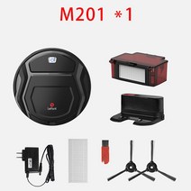 Lebaby-무선 로봇 진공 청소기 M201 가전 스마트 자동 충전 베이스 1800pa WiFi 앱 조용한 미니 애완동물 털 로봇청소기 진공청소기, CHINA, 혼합 색상, UK