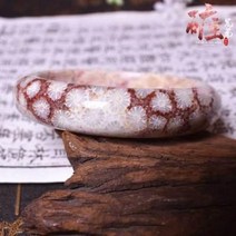옥팔찌 천연석 행운 원석 비취 염주 효도 선물 건강 프리미엄 팔찌 광주형제 인도네시아 천연 산호옥 반옥화 양면 우혈홍 입체 꽃국화석 부티크