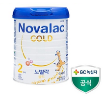 노발락 프리미엄 분유 골드 2단계, 800g, 4개