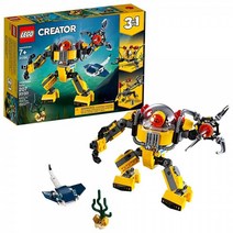 LEGO Creator 3in1 수중 로봇 31090 조립 키트207개