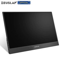 스마트 커브드 게이밍 와이드 휴대용 27인치 컴퓨터 led 모니터 zeuslap z15st 15.6 fhd 1080p 터치 스크린 usb c hdmi 호환 sumsung dex, 1-하얀