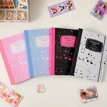콜북 포카대지 셀프포토북 엽서바인더 포카 포토앨범 세븐틴 포토카드 2단 콜렉트북 6공 바인더 폴라로이드 앨범 티켓북, 50개, 쿠키앤크림
