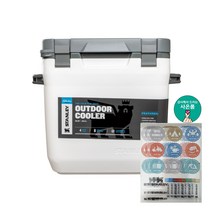 스탠리 어드벤쳐 아이스박스 28L 화이트 보냉 얼음 통 쿨러 감성 캠핑 차박 아웃도어 트레이더스 이마트, 28.3L