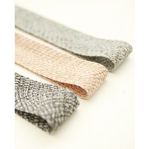 리본공예 DIY 재료 C128 벌집 니트리본(폭2.5cm 4cm 길이90cm), 인디핑크