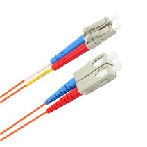 엠비에프 MBF-LSM03 광점퍼코드 (LC-SC 2C 멀티모드 1G 3M), 1개