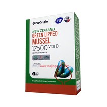 엔젯오리진 초록입홍합 17500 비타민D, 30개입, 1개