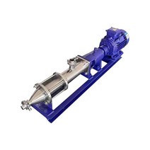 스크류 이송 슬러지 펌프 식품 대용량 오물 흡입 꿀