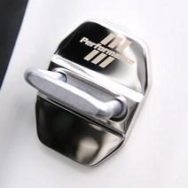 [3G MALL] BMW X5 G05 30d 도어스트라이커 도어락 커버 몰딩용품, *_실버_1P