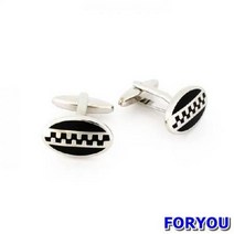 Foryou3408 지퍼모양 실버 커프스 버튼 정장소품 넥타이핀 커프링크스 정장악세사리