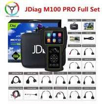 원래 JDiag M100 프로 오토바이 진단 도구 범용 오토바이 스캐너 2in1 모터 스캔 배터리 테스터, CHINA