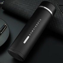 스포츠 보온병 물병 Thermo 머그잔 스테인레스 스틸 cartoon 고양이 짚 절연 컵 Thermoses Tthermal 병으로 수신 거부, HA222-BLACK-500ml
