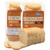 １4 Ounce (Pack of 2) Plain Keto Bread Low Carb Bread Zero Net Carbs Soy Free Taste Guaranteed, 1