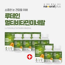 눈시력 좋아지는 안구 건조증 소중한 눈 침침한 눈 보호 건강 관리 에 좋은 루테인 멀티 비타민 미네랄 보조제 영양제, [4+2]18개월분