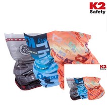 K2 멀티스카프 쿨스카프 오렌지 아이스스카프 등산용스카프 여름아이템, 블루