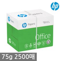 HP A4 복사용지(A4용지) 75g 2500매 1BOX, 단품