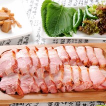 [식품의즐거움]참나무 황토가마 훈제 삼겹살 300g내외, 단품