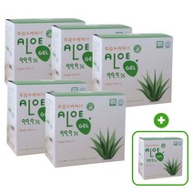 거제 유기농 알로에겔99.9 (100mlx10팩) 5박스+1박스 마시는 알로에, 5개, 100ml