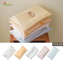 [비비엔다] 천연라텍스 아기베개용 교체커버 모음, 베리버블 (인견 커버)