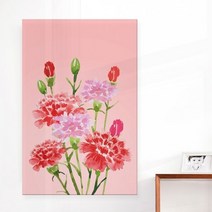 기타 바보사랑[꾸밈]ca036-아크릴액자_수채화카네이션2, 4타입-베이지1