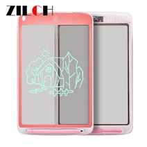 스크린톤 글라스펜 전자 스케치북 led 6.5 "투명 LCD 그리기 태블릿 어린이 장난감 그림 도구 전자 쓰