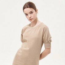 타미힐피거 크루넥 퍼프 슬리브 드레스 (T22C1TDR065WT1AEG)