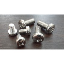 스텐304 작은나사 둥근머리볼트 십자볼트 M3x5mm(1000개) 외 사이즈선택, M3x10mm(1000개), 1000개